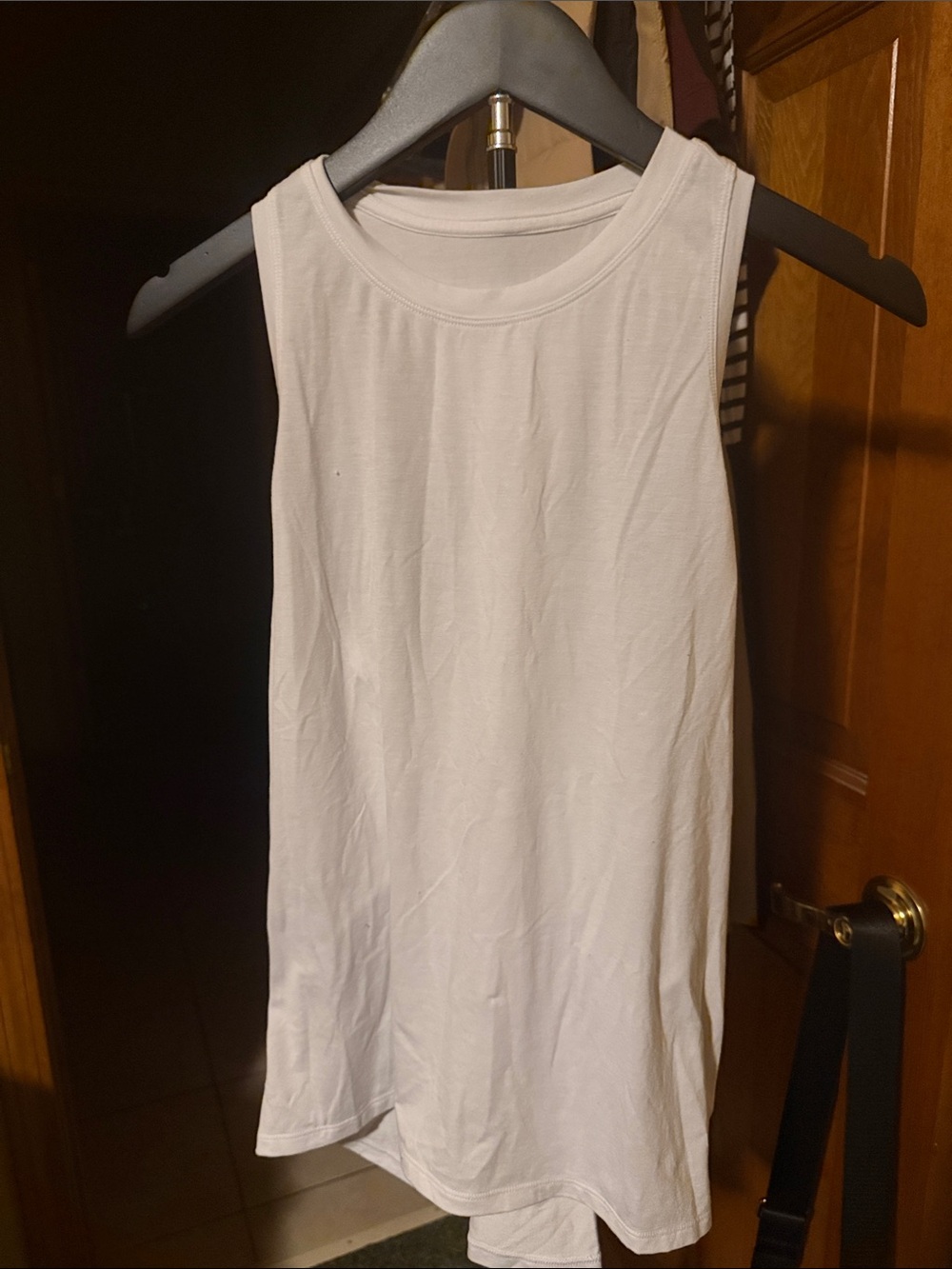 CRZ YOGA White Women's Ribbed Tank Top